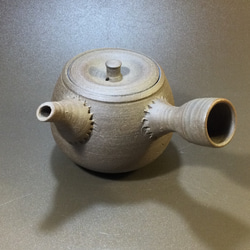 手作りの陶器　焼き〆急須　　CB–1 4枚目の画像