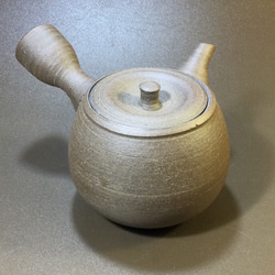 手作りの陶器　焼き〆急須　　CB–1 5枚目の画像