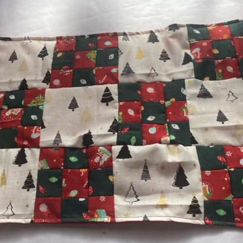 クリスマスを盛り上げるランチョンマット パッチワーク コットン