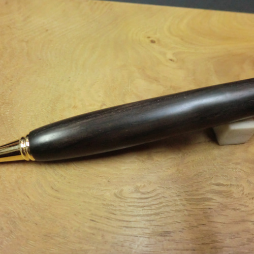 こぶた工房シャープペンシル アフリカンブラックウッドパール 極上0.5mm アフリカンブラックウッド・杢 シャープペンシル0.5㎜芯