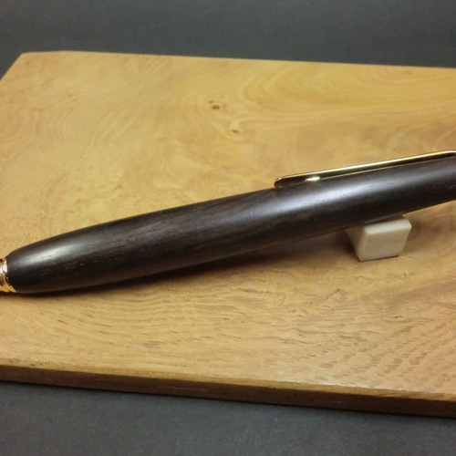 アフリカンブラックウッド】グラデュエイト万年筆 アフリカンブラック