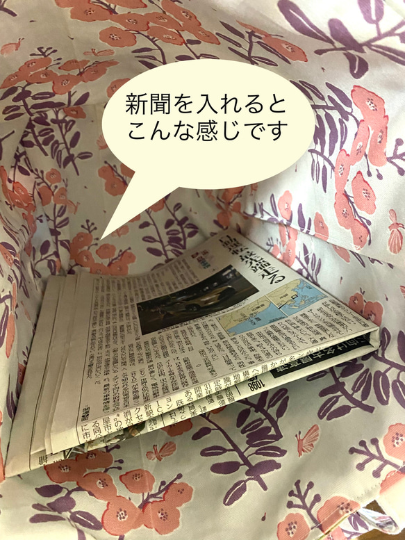 ⭐︎⭐︎BIGバッグ⭐︎エコバッグとして、また新聞や雑誌の収納バッグとしても⭐︎パッチワーク⭐︎送料無料⭐︎ 8枚目の画像