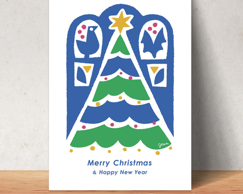 A4 クリスマスポスター／クリスマスツリー】カラフルで楽しい