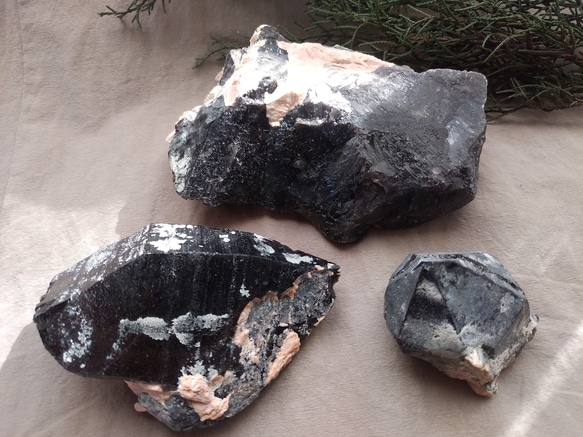 モリオン　純天然黒水晶　原石　⑭ 8枚目の画像