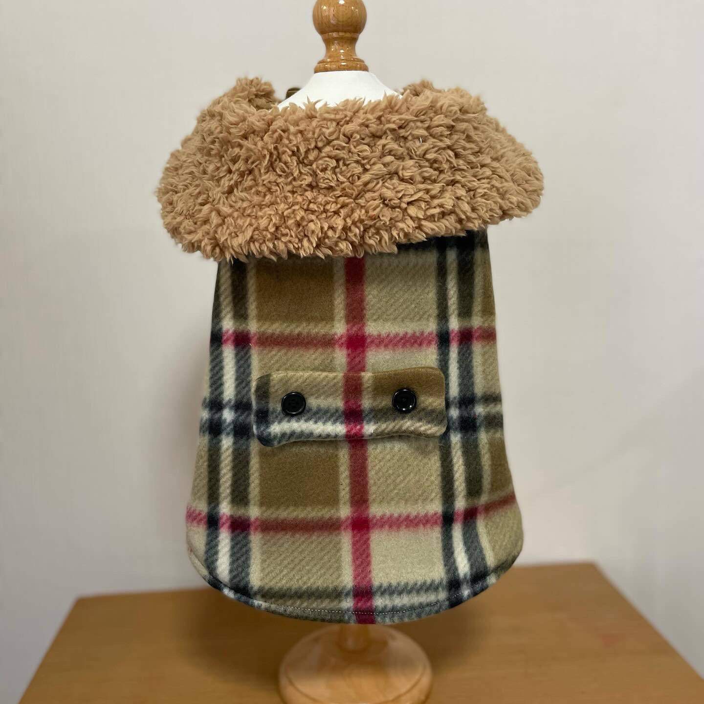 suu.pupu様完成ページ ハンドメイドボアコート 犬用お散歩コート suu