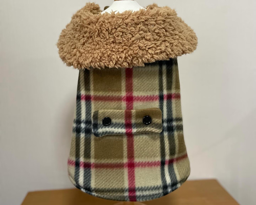 ハンドメイド　ダッフルコート　オーダー小型犬 楽天市場】ダッフルコート（ペット・ペットグッズ）の通販