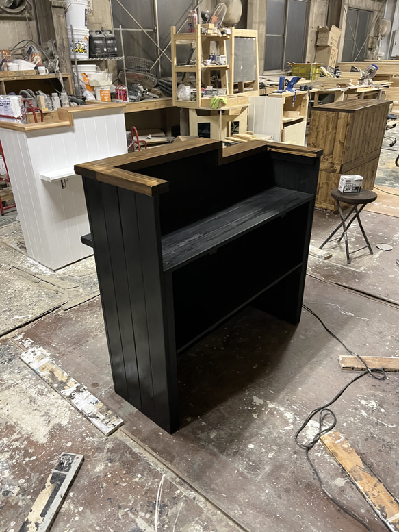 ワイド140 レジカウンター　受付カウンター 