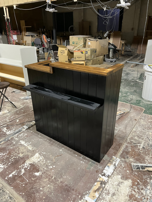 ワイド140 レジカウンター　受付カウンター 