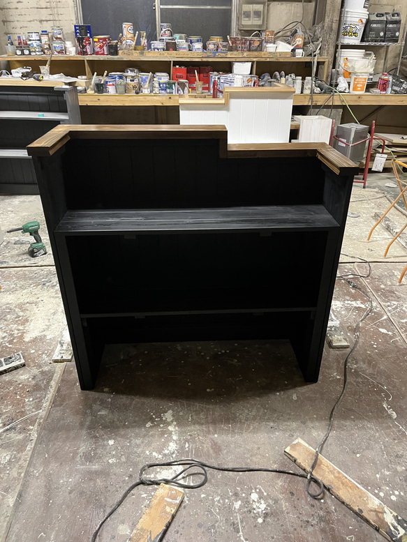 ワイド140 レジカウンター　受付カウンター 