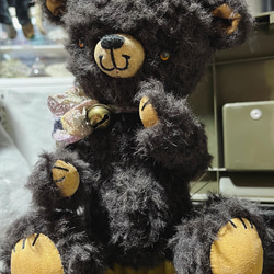 ハンドメイドテディベア 30センチ ぬいぐるみ はちる〜む☆handmade