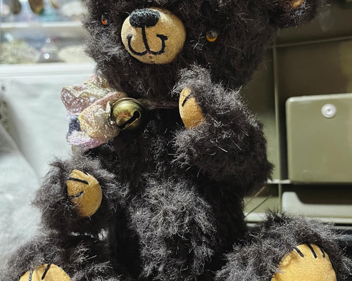 ハンドメイドテディベア 30センチ ぬいぐるみ はちる〜む☆handmade