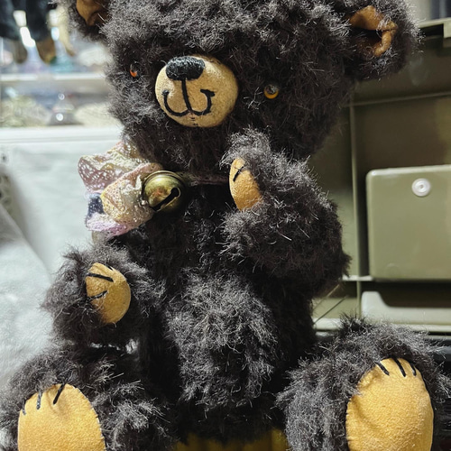 ハンドメイドテディベア 30センチ ぬいぐるみ はちる〜む☆handmade