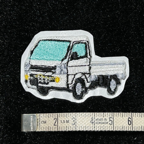 ☆刺繍シール／ステッカー ワッペン☆軽トラのワッペン 小サイズ