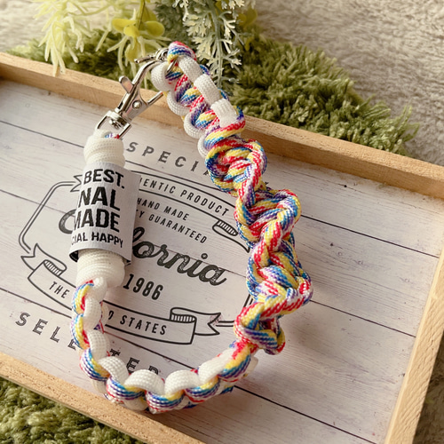 パラコード✶スマホストラップ✶ショート手首用✶ハンドストラップ