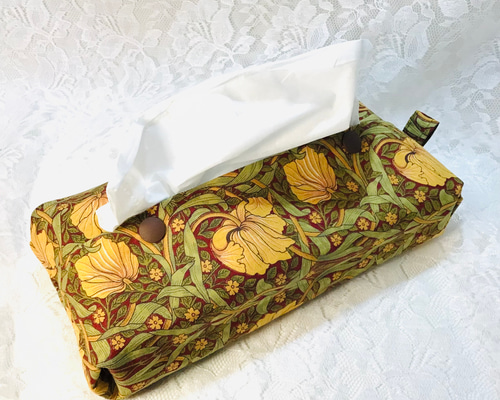 エコティッシュケース オレンジ系 その他インテリア雑貨 はち 通販