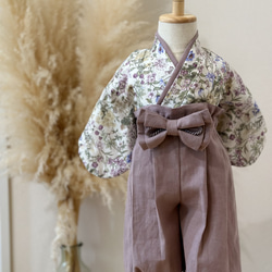 オーダー受付中 ベビー袴 サイズ70〜80 生後3ヶ月〜2歳 ベビー服