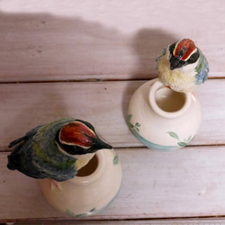 陶器の小鳥「八色鳥（ヤイロチョウ）」 11枚目の画像
