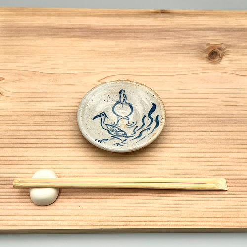 010.染付_豆皿【一点物】小皿、醤油皿、絵付 薬味皿・豆皿 工房 通販