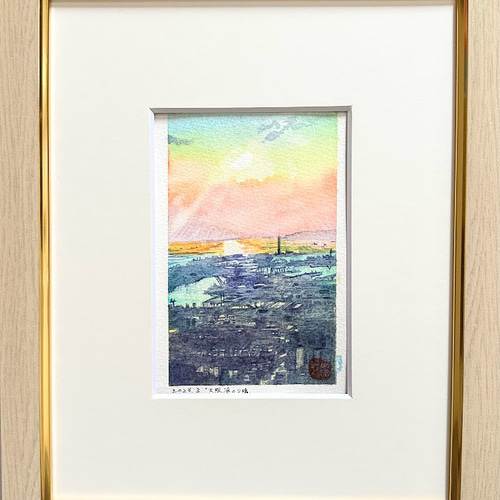 日本画夕焼け 楽天市場】夕焼け 絵画（日本画｜絵画）：アート・美術品・骨董