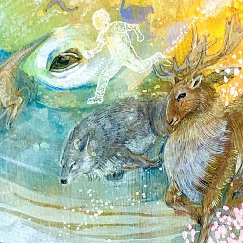 アート　動物がいっぱい 展示のお知らせです😺】 『fake colored animals』 ~観て来た