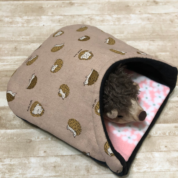 ハリネズミ寝袋 cherie chien様ご確認用