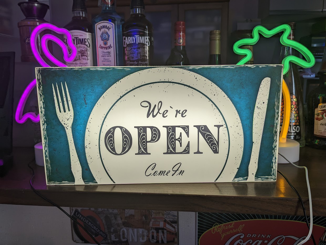 【Lサイズ】お弁当 総菜 おかず ランチ 店舗 看板 置物 雑貨 ライトBOX Lサイズ】お弁当 総菜 おかず ランチ お昼ご飯 米 店舗 キッチン