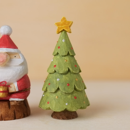 北欧 インテリア 木製【トントゥの クリスマス プレゼント】 木彫り