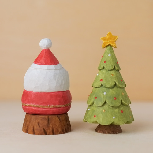 北欧 インテリア 木製【トントゥの クリスマス プレゼント】 木彫り