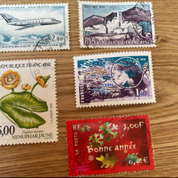 【フランス古切手】フランスの切手　大サイズ　10枚セット 4枚目の画像