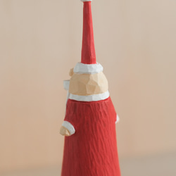 [Noppo Santa Tontu] 聖誕裝飾品雜項木製雕刻雕像 Nisse 斯堪的納維亞禮物 第7張的照片