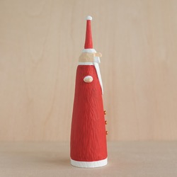 [Noppo Santa Tontu] 聖誕裝飾品雜項木製雕刻雕像 Nisse 斯堪的納維亞禮物 第4張的照片