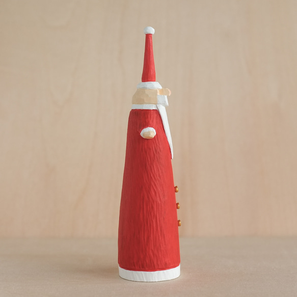 [Noppo Santa Tontu] 聖誕裝飾品雜項木製雕刻雕像 Nisse 斯堪的納維亞禮物 第4張的照片