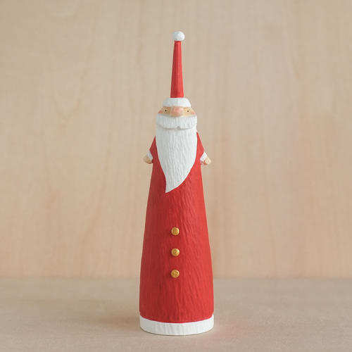 のっぽ サンタ トントゥ】クリスマス オーナメント 雑貨 木製