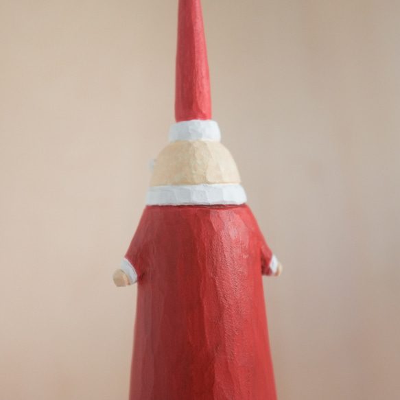 [Noppo Santa Tontu] 聖誕裝飾品雜項木製雕刻雕像 Nisse 斯堪的納維亞禮物 第15張的照片