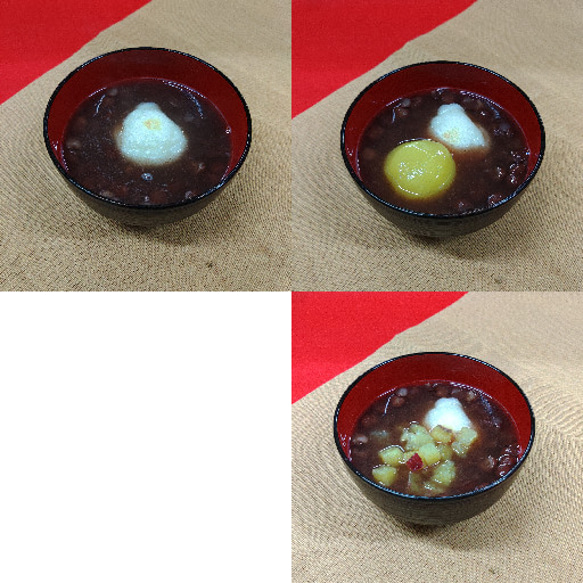 小山田のぜんざいセット 【冷凍便】栗ぜんざい 芋ぜんざい 杵つき餅 小豆 おしるこ ギフト 宮崎 都城 6枚目の画像