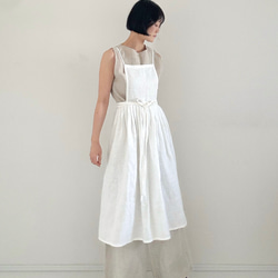 カフェなエプロン リネン生成り エプロン K.K.P 通販 14278535｜Creema