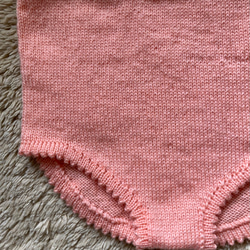 ゆずちゃん様オーダー品　手編み毛糸のパンツ　ＬサイズMサイズ　二枚組 2枚目の画像