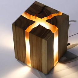 木の間接照明 Ⅲ Indirect lighting of wood 6枚目の画像