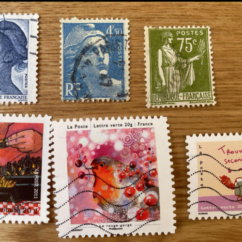 おまとめ済み)外国未使用切手 フランス2002ロカマドゥールカルカソンヌ