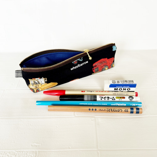 本革　レインボーペンケース　パッチワーク 本革 レインボーペンケース（袋縫い） パッチワーク - 革の