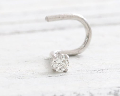 090Ag【ゴールド】ピアス　ティアドロップ　涙　ネジ式　ダイヤ　CZ　S925 k18 ティアドロップピアス 雫型 0.20ct 天然ダイヤモンド