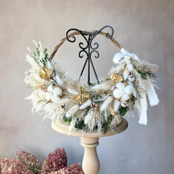 ディップアート ディップフラワー リース ワイヤーアート ワイヤー