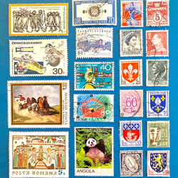 ＊.。海外の美しいヴィンテージ切手.。＊60枚アソートセットG 8枚目の画像