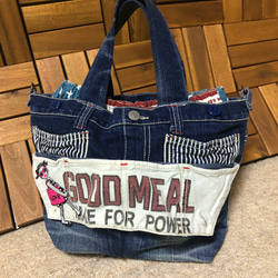 デニムリメイク・つぎはぎバッグ ショルダーバッグ 6shop 通販