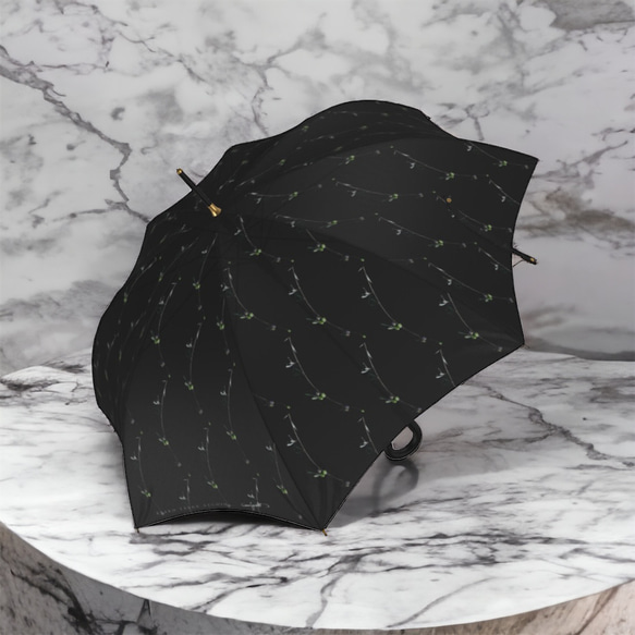 【受注生産】オリーブの雨傘　 12枚目の画像