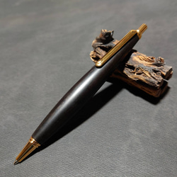 沖縄材 琉球黒檀 八重山黒木 ウッドシャープペンシル【送料・ギフト