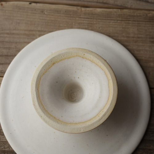 陶器 コンポート / ケーキスタンド 中皿 すみれ窯 通販 16891994