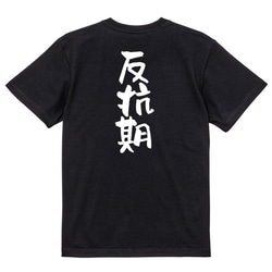 家族系Tシャツ【反抗期】おもしろTシャツ　ネタTシャツ 4枚目の画像