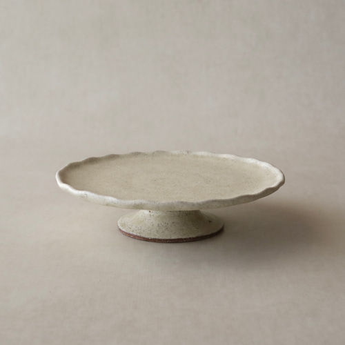 陶器 コンポート / ケーキスタンド 中皿 すみれ窯 通販 16892052