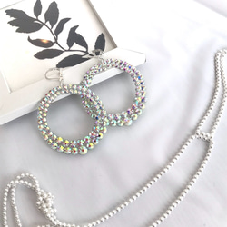 ピアス　社交ダンス☆ベリーダンス ラインストーン付きダンス ピアス 902 社交ダンス ベリーダンス 美しい